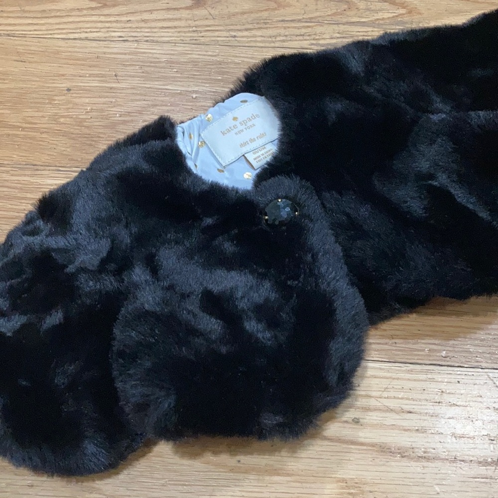 Kate Spade Faux Fur Cape